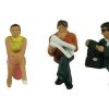 Bachmann Branchline 36-045 Station passengers sitting figures x 6