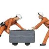 Bachmann Branchline 36-400 1960/70s Coal Miners figures x 6