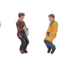 Bachmann Branchline 36-401 Trainspotters/rail-enthusiasts figures (x6)