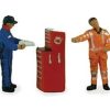 Bachmann Branchline 36-051 Traction Maintenance Depot Workers figures  x 6