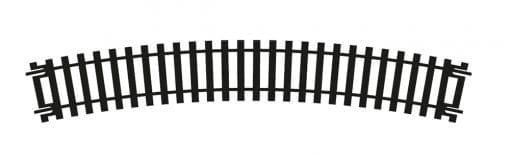 Hornby R608 Single Curve 3rd Radius (OO Gauge)