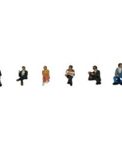Graham Farish 379-305 Station Passengers Sitting (N Gauge)