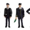 Bachmann Branchline 36-405 1960/70's Station Staff Figures x 6 (OO Gauge)