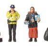 Bachmann Branchline 36-411 Modern Street Scene Figures x 6 (OO Gauge)