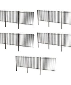 Bachmann Branchline 44-562 Metal fencing Pack of 5 (OO Gauge)