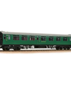 Bachmann Branchline 34-750 SR Bulleid Composite Corridor 10'' Vents SR Malachite Green (OO Gauge)