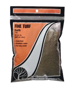 Woodland Scenics WT42 Bag Of Fine Turf Earth (Multiple Scales)
