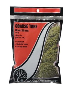 Woodland Scenics WT62 Bag Of Coarse Turf - Burnt Grass (Multiple Scales)