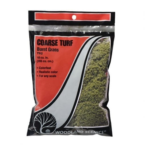 Woodland Scenics WT62 Bag Of Coarse Turf - Burnt Grass (Multiple Scales)