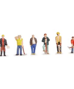 Bachmann Branchline 36-042 Construction Workers x 6 (OO Gauge)