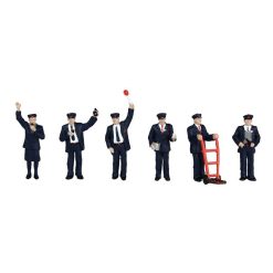 Bachmann Branchline 36-043 Station Staff x 6 (OO Gauge)