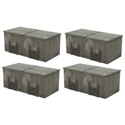 Bachmann Branchline 44-538 Domestic Coal Bunkers Pack of 4 (OO Gauge)