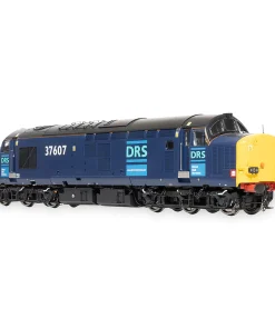 Accurascale Class 37607 Direct Rail Services blue with original logos Dcc Ready (OO Gauge)