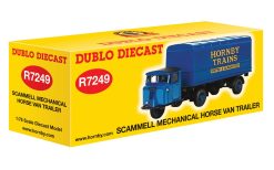 Alternative view of Hornby R7249 Scammell Mechanical Horse Van Trailer, Centenary Year Limited Edition - 1957 (OO Gauge)