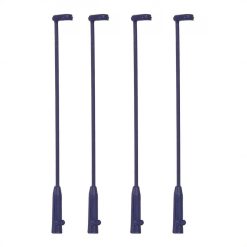 Bachmann Branchline 44-543 Metal Platform Lamp Posts Pack of 4 (OO Gauge)