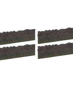 Bachmann Branchline 44-595 Sleeper Built Fencing Pack of 4 (OO Gauge)