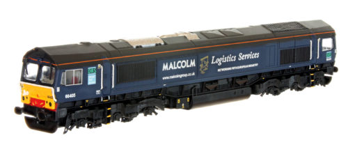 Dapol 2D-007-015 Class 66 66405 DRS Malcolm Logistics livery (N Gauge)