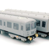 Heljan 1453 Class 104 3 car DMU in BR Blue with full yellow ends and headcode panel - M50436 - M59141 - M50488 Dcc Ready 21 Pin (OO Gauge) Free Postage