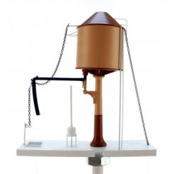 Dapol 4A-002-004 GWR water tower with conical top in GWR light and dark stone - motorised (OO Gauge)