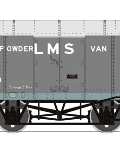 Rapido Trains 902007 Gunpowder Van – LMS No.299031 (RCH Pattern) Era 3 (OO Gauge)