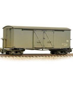 Bachmann Narrow Gauge 393-026A Bogie Covered Goods Wagon Nocton Estates L. R. Grey (OO9 Gauge)