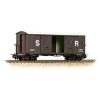 Bachmann Narrow Gauge 393-028 Bogie Covered Goods Wagon SR Brown (OO9 Gauge)