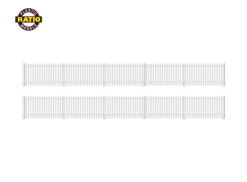 Ratio 421 GWR Station Fencing, White (OO Gauge)