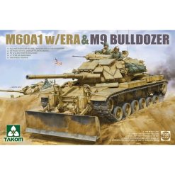 Takom 02142 M60A1 w/ ERA & M9 Bulldozer attachment (1:35 Scale)