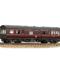 Graham Farish 374-880 LMS 50ft Inspection Saloon BR Maroon (Black Ends) (N Gauge)