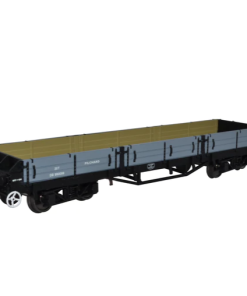 Oxford Rail OR76PIL002 Pilchard bogie engineers wagon DB990092 in BR grey (OO Gauge)