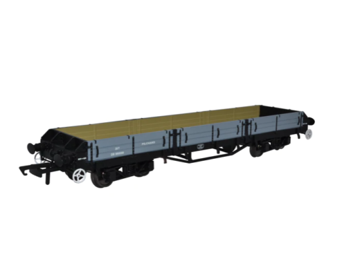 Oxford Rail OR76PIL002 Pilchard bogie engineers wagon DB990092 in BR grey (OO Gauge)