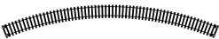 Hornby R8262 Double 4th radius curve (8 make a circle) (OO Gauge)