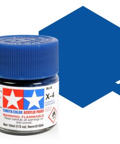 Tamiya X-04 Mini Acrylic Blue Gloss 10ml