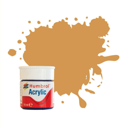 Humbrol Acrylic No 063 Sand Matt Pot (14 ml)