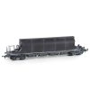 EFE Rail E87027 JIA NACCO WAGON IMERYS BLUE - HEAVY WEATHERED 33-70-0894-017-9 (OO Gauge)