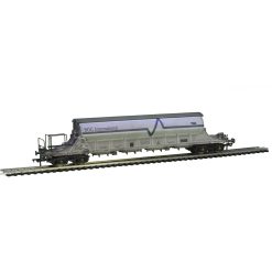 EFE Rail E87031 PBA Tiger Wagon TRL 11624 ECC International White Weathered (OO Gauge)