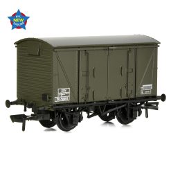 Bachmann Branchline 38-875 BR 12T 'Vanwide' Ventilated Van BR Departmental Olive Green (OO Gauge)