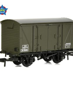 Bachmann Branchline 38-875 BR 12T 'Vanwide' Ventilated Van BR Departmental Olive Green (OO Gauge)
