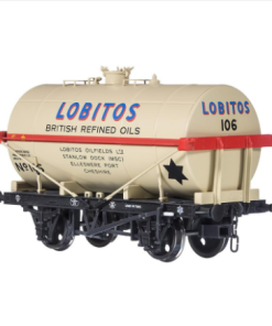 Dapol 4F-058-005 14t Class A tank wagon in Lobitos beige - 107 (OO Gauge)