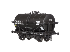 Dapol 4F-059-001 14t Class B tank wagon in Shell BP black - 5172 (OO Gauge)