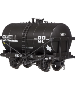 Dapol 4F-059-003 14t Class B tank wagon in Shell BP black - 5133 (OO Gauge)