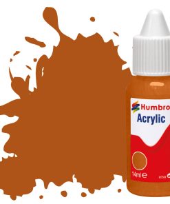 Humbrol Acrylic Dropper Bottle DB0009 No 009 Tan - Gloss 14ml