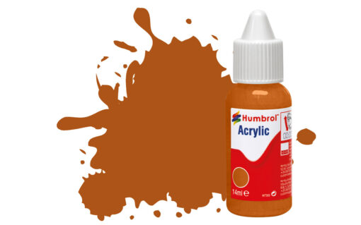 Humbrol Acrylic Dropper Bottle DB0009 No 009 Tan - Gloss 14ml