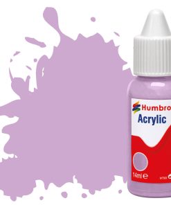 Humbrol Acrylic Dropper Bottle DB0042 No 042 Patel Violet - Matt 14ml