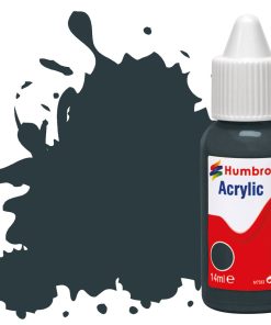 Humbrol Acrylic Dropper Bottle DB0067 No 067 Tank Grey - Matt 14ml