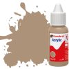 Humbrol Acrylic Dropper Bottle DB0072 No 072 Khaki Drill - Matt 14ml