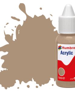 Humbrol Acrylic Dropper Bottle DB0072 No 072 Khaki Drill - Matt 14ml