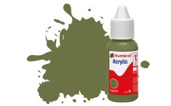 Humbrol Acrylic Dropper Bottle DB0080 No 080 Grass Green - Matt 14ml
