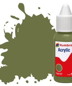 Humbrol Acrylic Dropper Bottle DB0080 No 080 Grass Green - Matt 14ml