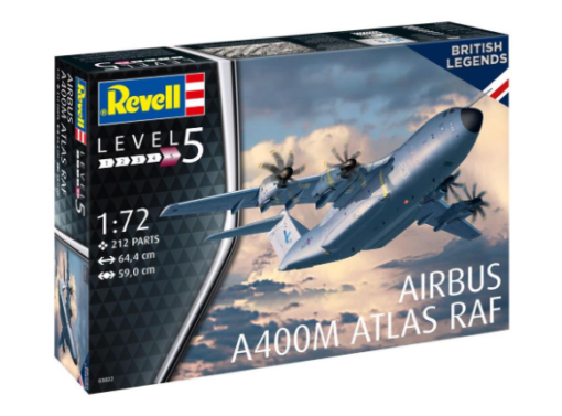 Revell 03822 British Airbus A400M Atlas RAF (1:72 Scale)